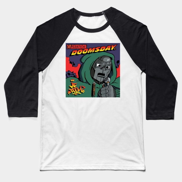 mf doom days Baseball T-Shirt by go212